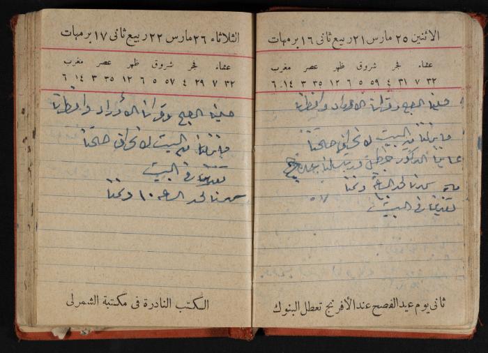 مذكرات عبد الرحمن الحاج إابراهيم، طولكرم، 1946