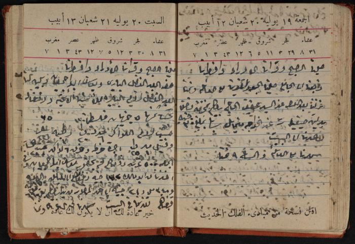 مذكرات عبد الرحمن الحاج إابراهيم، طولكرم، 1946