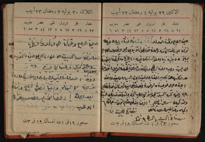 مذكرات عبد الرحمن الحاج إابراهيم، طولكرم، 1946