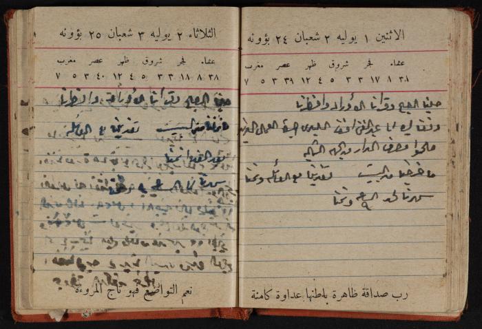 مذكرات عبد الرحمن الحاج إابراهيم، طولكرم، 1946