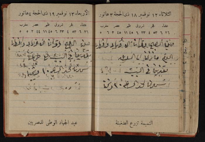 مذكرات عبد الرحمن الحاج إابراهيم، طولكرم، 1946