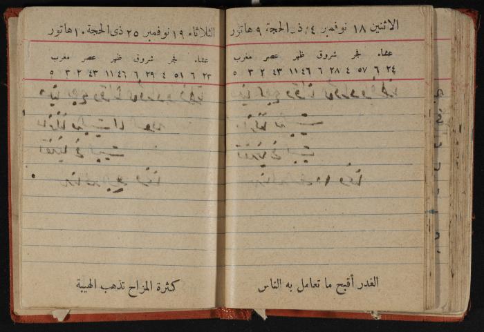 مذكرات عبد الرحمن الحاج إابراهيم، طولكرم، 1946