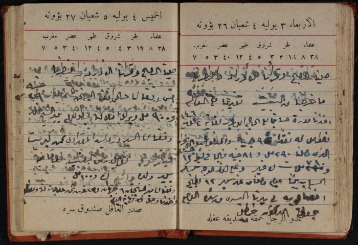 مذكرات عبد الرحمن الحاج إابراهيم، طولكرم، 1946