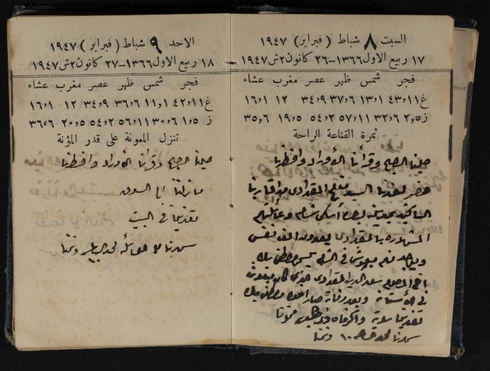 Abdel-Rahman al-Haj Ibrahim Diaries, Tulkarm, 1947