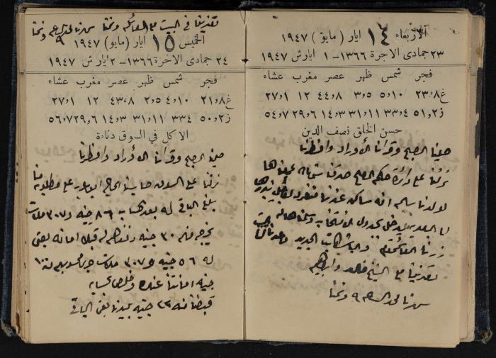 Abdel-Rahman al-Haj Ibrahim Diaries, Tulkarm, 1947