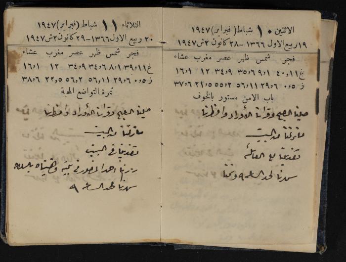 Abdel-Rahman al-Haj Ibrahim Diaries, Tulkarm, 1947