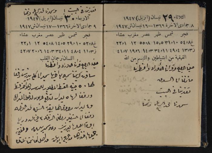 Abdel-Rahman al-Haj Ibrahim Diaries, Tulkarm, 1947
