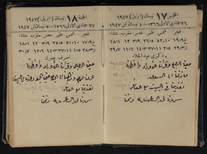Abdel-Rahman al-Haj Ibrahim Diaries, Tulkarm, 1947