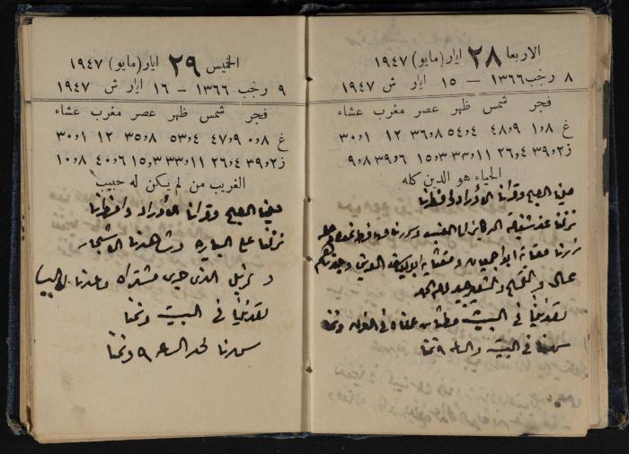 Abdel-Rahman al-Haj Ibrahim Diaries, Tulkarm, 1947
