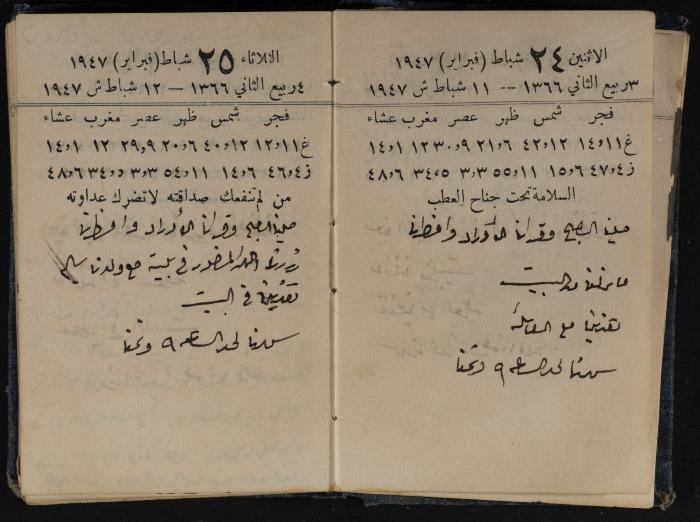 Abdel-Rahman al-Haj Ibrahim Diaries, Tulkarm, 1947
