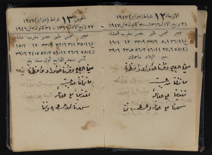 Abdel-Rahman al-Haj Ibrahim Diaries, Tulkarm, 1947
