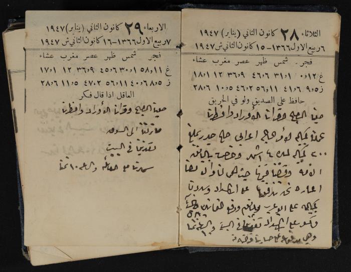 Abdel-Rahman al-Haj Ibrahim Diaries, Tulkarm, 1947