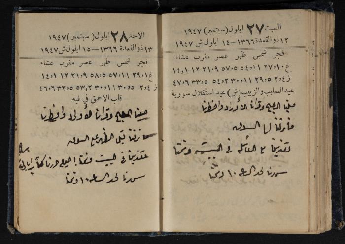 Abdel-Rahman al-Haj Ibrahim Diaries, Tulkarm, 1947