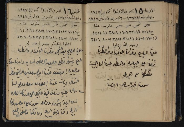 Abdel-Rahman al-Haj Ibrahim Diaries, Tulkarm, 1947