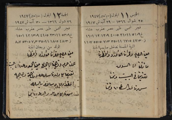 Abdel-Rahman al-Haj Ibrahim Diaries, Tulkarm, 1947