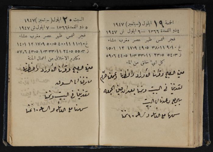 Abdel-Rahman al-Haj Ibrahim Diaries, Tulkarm, 1947