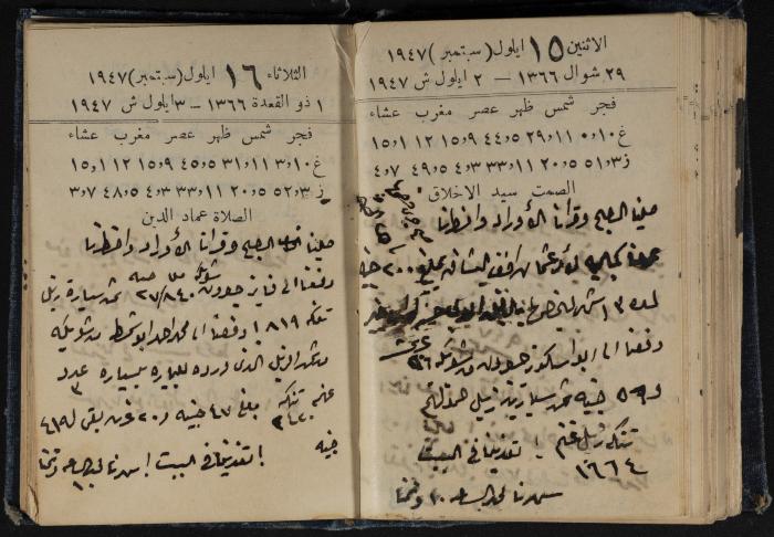 Abdel-Rahman al-Haj Ibrahim Diaries, Tulkarm, 1947
