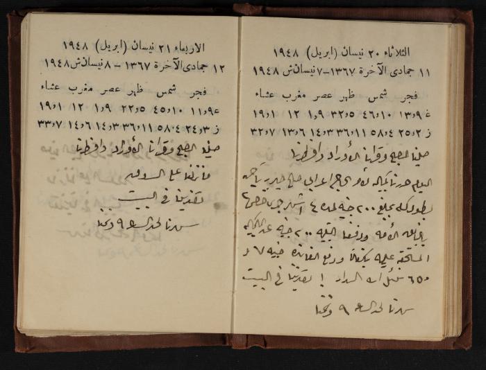 Abdel-Rahman al-Haj Ibrahim Diaries, Tulkarm, 1948