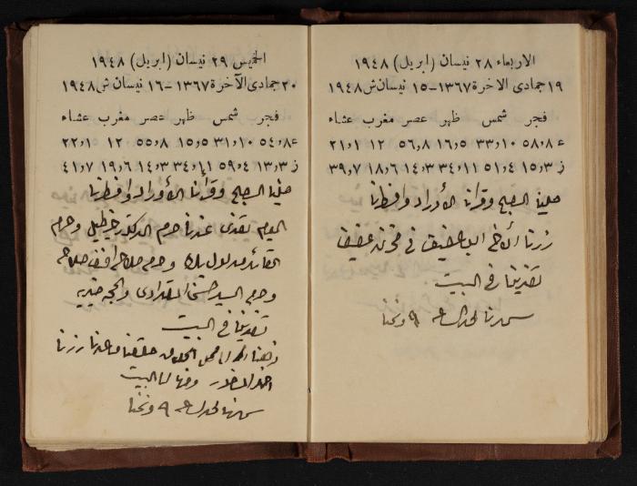 Abdel-Rahman al-Haj Ibrahim Diaries, Tulkarm, 1948