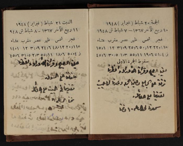 Abdel-Rahman al-Haj Ibrahim Diaries, Tulkarm, 1948