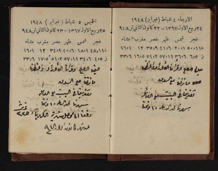 Abdel-Rahman al-Haj Ibrahim Diaries, Tulkarm, 1948