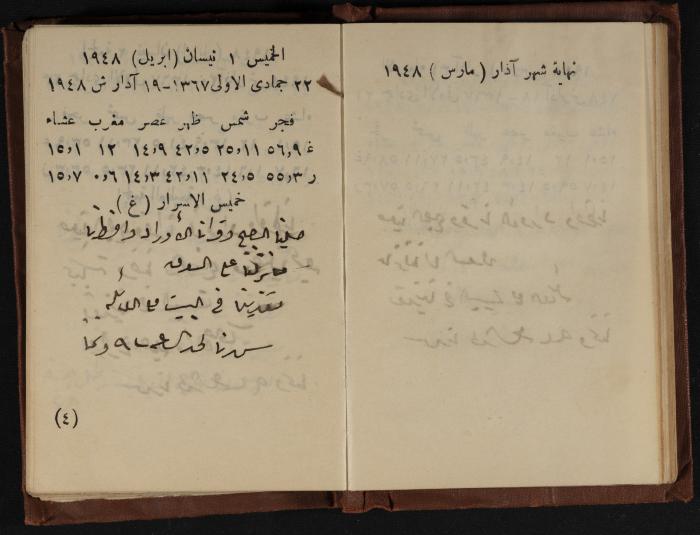 Abdel-Rahman al-Haj Ibrahim Diaries, Tulkarm, 1948
