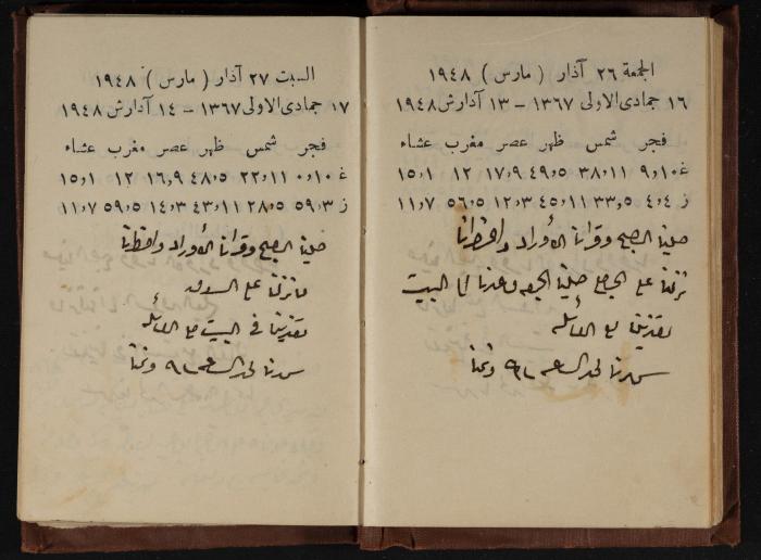 Abdel-Rahman al-Haj Ibrahim Diaries, Tulkarm, 1948