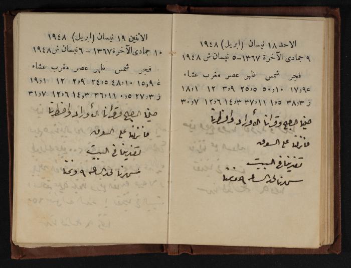 Abdel-Rahman al-Haj Ibrahim Diaries, Tulkarm, 1948