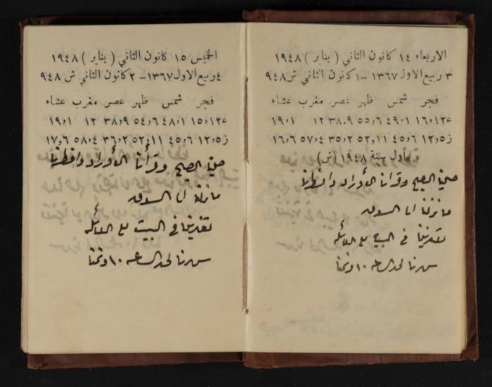 Abdel-Rahman al-Haj Ibrahim Diaries, Tulkarm, 1948