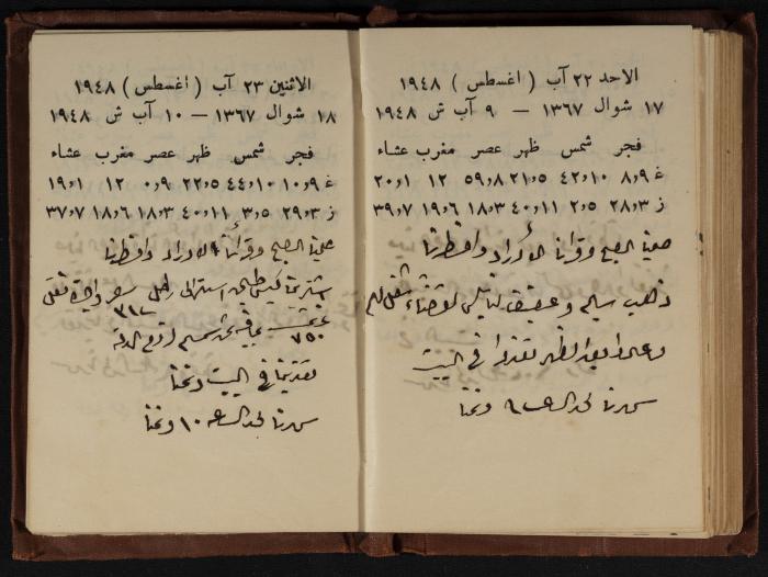 Abdel-Rahman al-Haj Ibrahim Diaries, Tulkarm, 1948