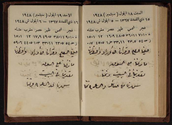 Abdel-Rahman al-Haj Ibrahim Diaries, Tulkarm, 1948