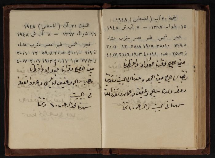 Abdel-Rahman al-Haj Ibrahim Diaries, Tulkarm, 1948