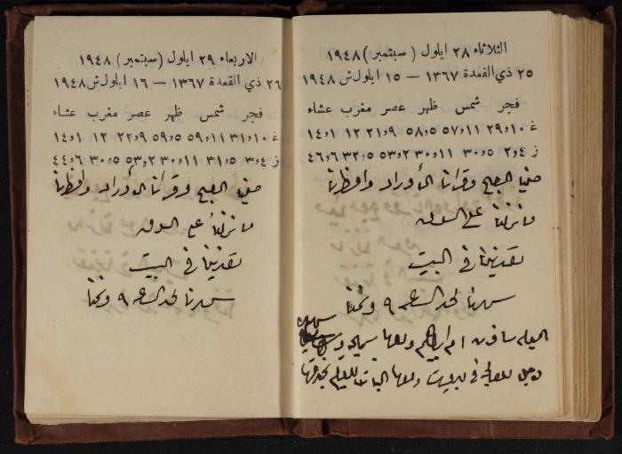 Abdel-Rahman al-Haj Ibrahim Diaries, Tulkarm, 1948