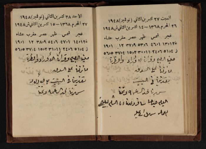 Abdel-Rahman al-Haj Ibrahim Diaries, Tulkarm, 1948