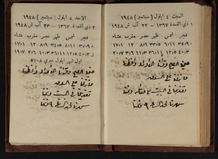 Abdel-Rahman al-Haj Ibrahim Diaries, Tulkarm, 1948