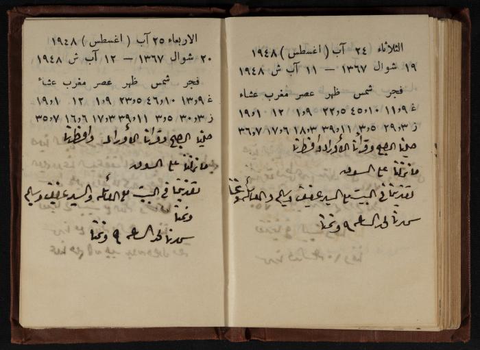 Abdel-Rahman al-Haj Ibrahim Diaries, Tulkarm, 1948