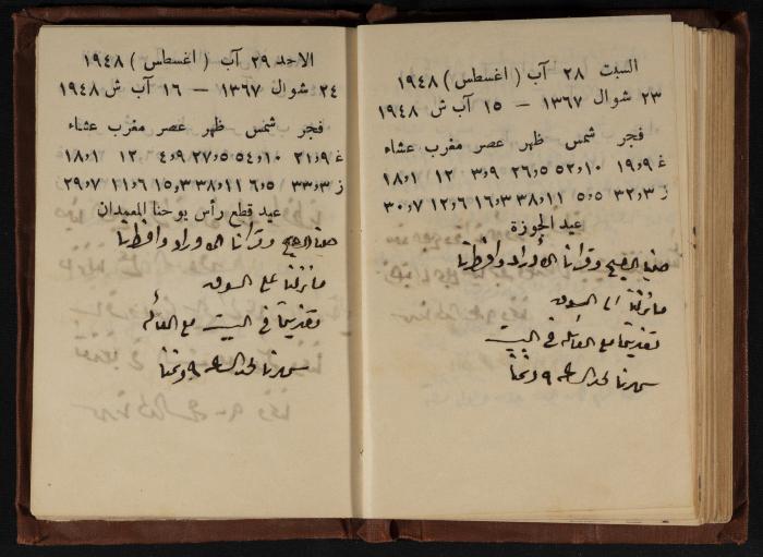 Abdel-Rahman al-Haj Ibrahim Diaries, Tulkarm, 1948