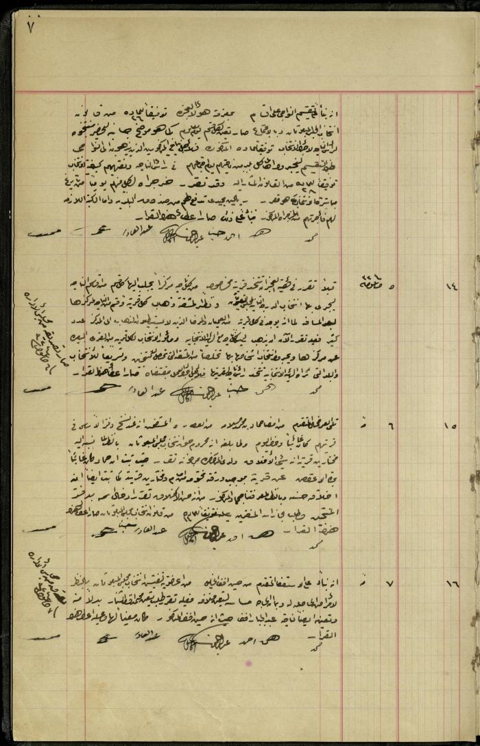 Commission of Deputies Notebook, Tulkarm, 1908-1922