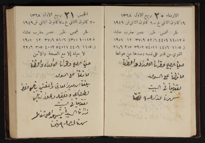 Abdel-Rahman al-Haj Ibrahim Diaries, Tulkarm, 1948-1949