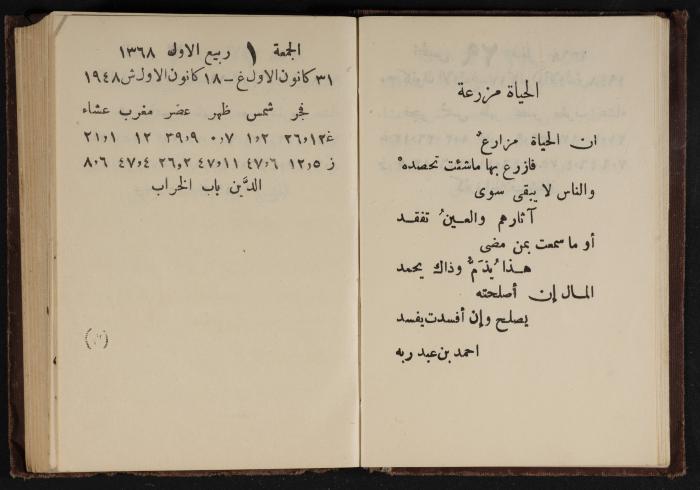 Abdel-Rahman al-Haj Ibrahim Diaries, Tulkarm, 1948-1949