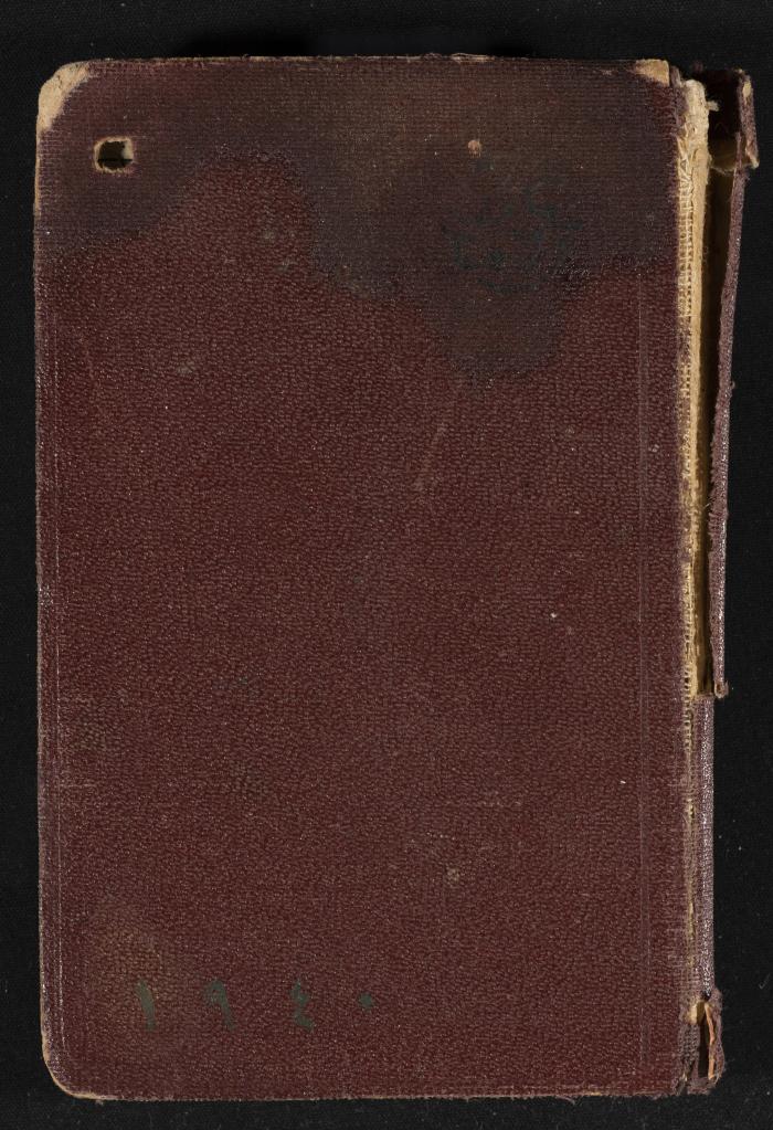 Othman al-Bushnaq's Notebook, Nablus, 1940