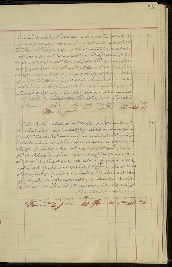 Commission of Deputies Notebook, Tulkarm, 1908-1922