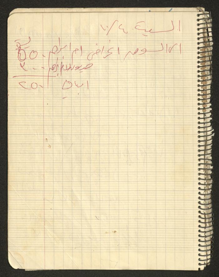 يوميات محمود خريشة، ذنابة- طولكرم، 1980