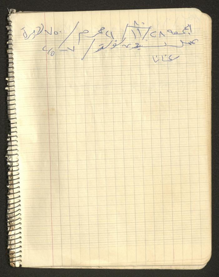 يوميات محمود خريشة، ذنابة- طولكرم، 1980