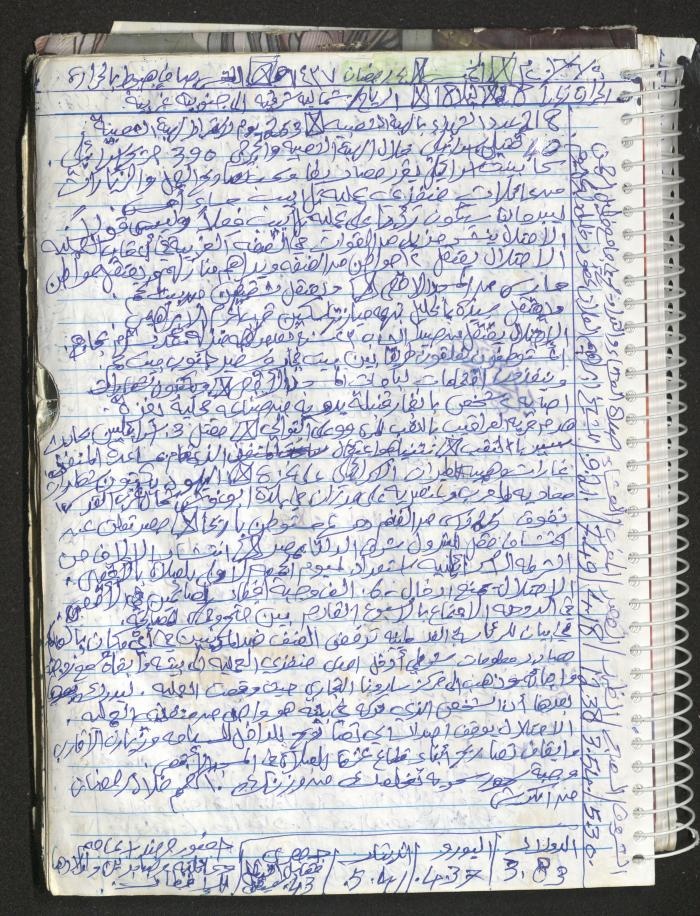 Mahmoud Khreisheh Diaries, Thinnaba- Tulkarm, 2016