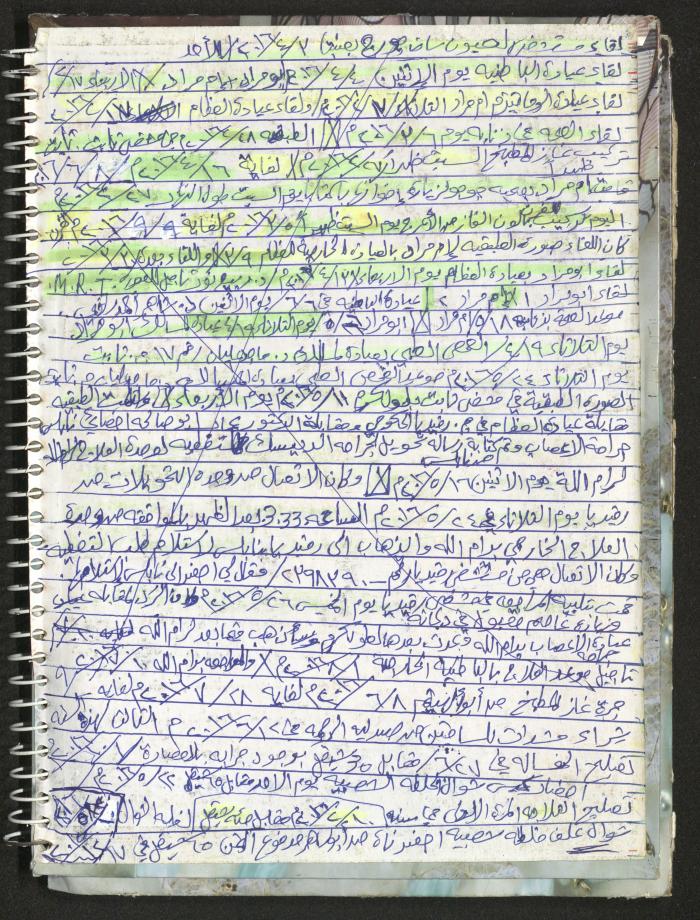 Mahmoud Khreisheh Diaries, Thinnaba- Tulkarm, 2016