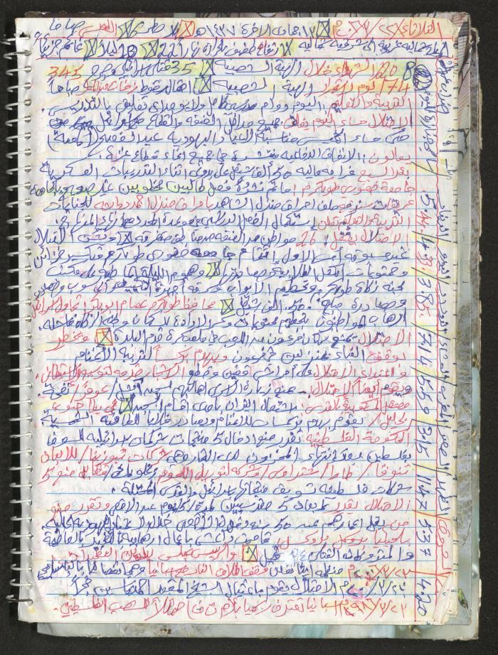 Mahmoud Khreisheh Diaries, Thinnaba- Tulkarm, 2016