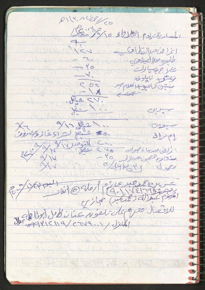 Mahmoud Khreisheh Diaries, Thinnaba- Tulkarm, 2009