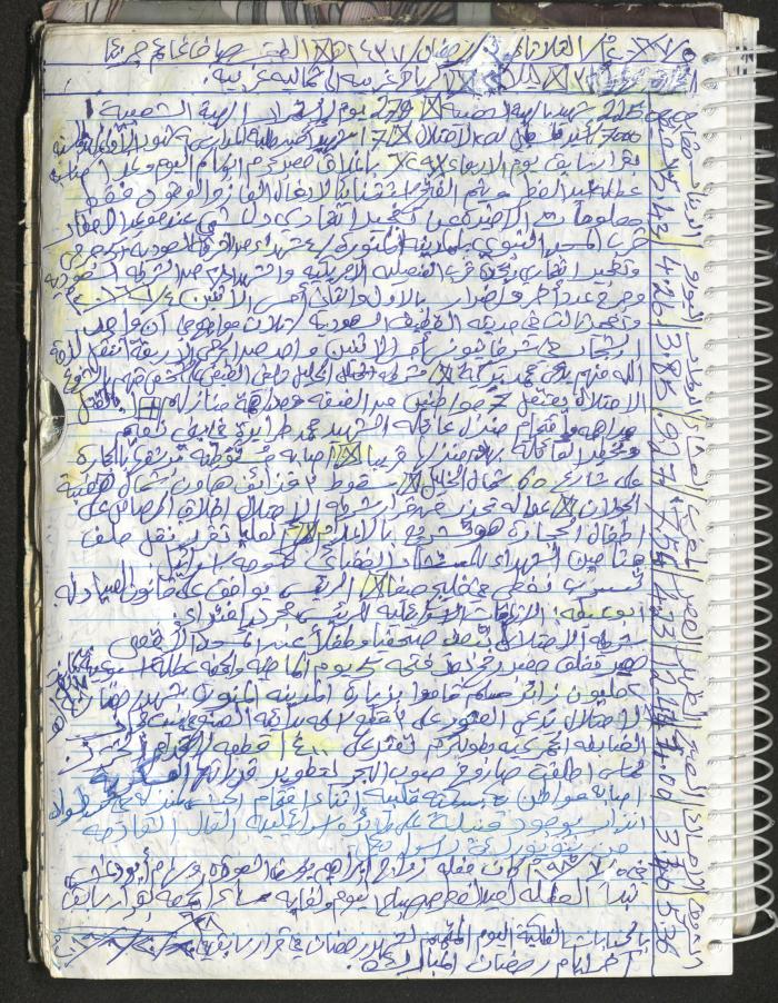 Mahmoud Khreisheh Diaries, Thinnaba- Tulkarm, 2016