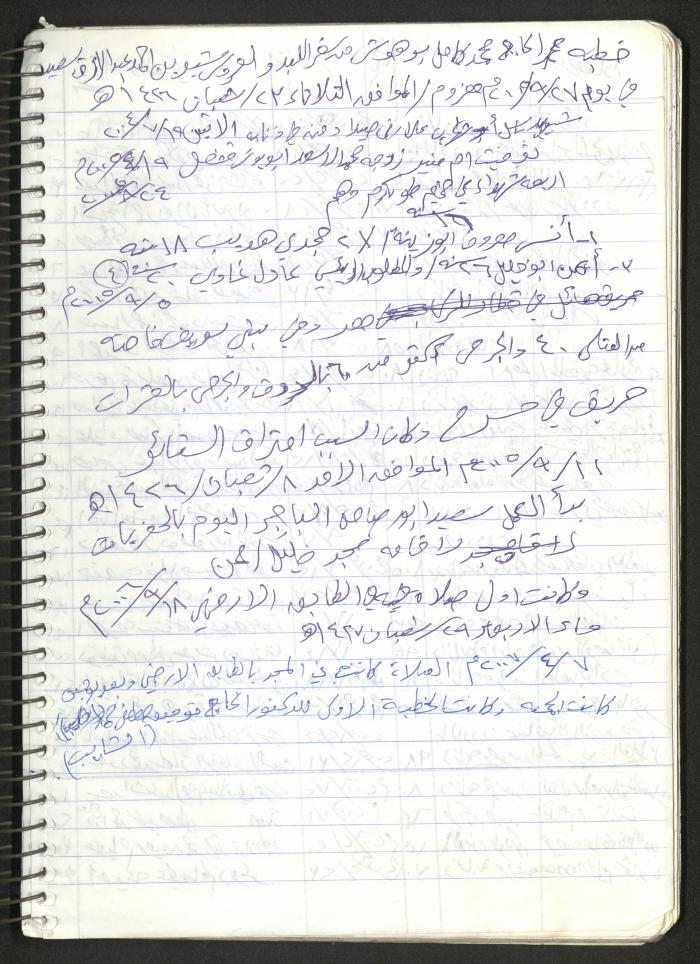 Mahmoud Khreisheh Diaries, Thinnaba- Tulkarm, 2009